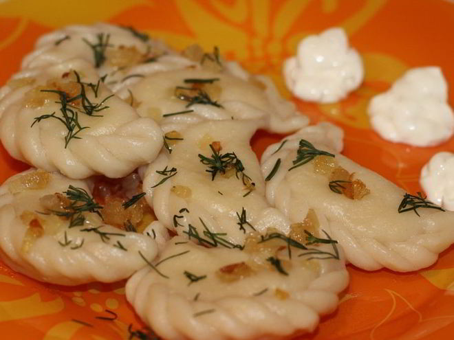 Рецепт вареников с картофелем