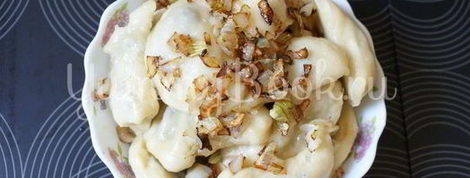 вареники с картошкой и грибами в мультиварке на пару. Шаг 11