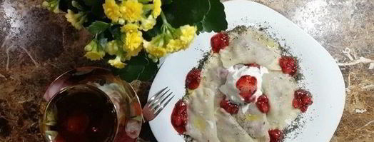 вареники с клубникой и мятой. Шаг 13