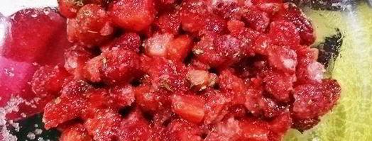 вареники с клубникой и мятой. Шаг 8