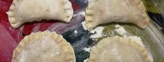 вареники с клубникой и мятой. Шаг 11