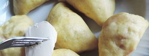 вареники с клубникой на пару. Шаг 8