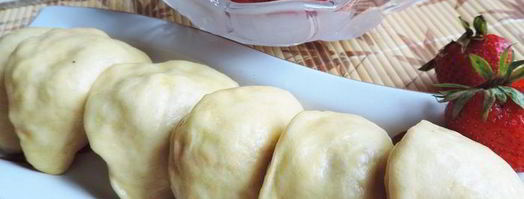 вареники с клубникой на пару. Шаг 9