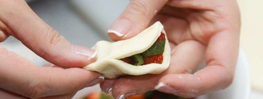 вареники с клубникой. Шаг 10