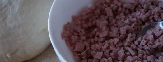 вареники с колбасой. Шаг 3