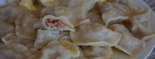 вареники с колбасой. Шаг 5