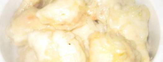 вареники с тушеной капустой в томате. Шаг 7