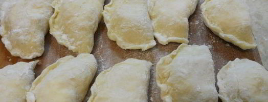 вареники с творогом и черникой. Шаг 8