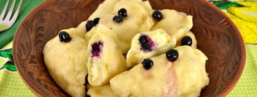 вареники с творогом и черникой. Шаг 10