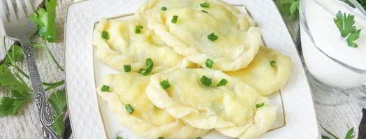 вареники с творогом и зеленым луком. Шаг 13