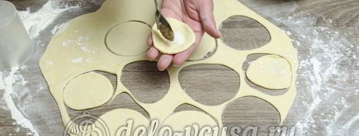 вареники с вишней. Шаг 15