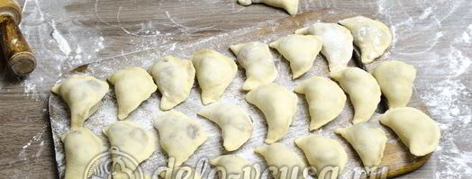 вареники с вишней. Шаг 22