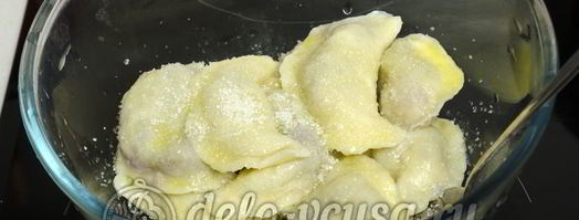 вареники с вишней. Шаг 25