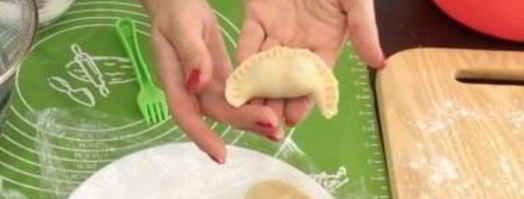 вареники с вишнями. Шаг 8