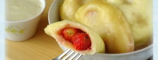 вареники творожные с ванильно-тимьяновым соусом. Шаг 13