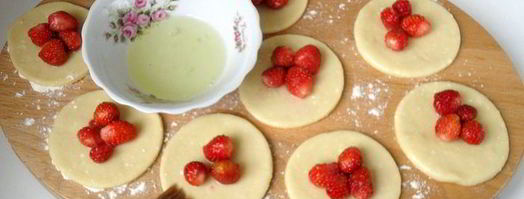 вареники творожные с ванильно-тимьяновым соусом. Шаг 7