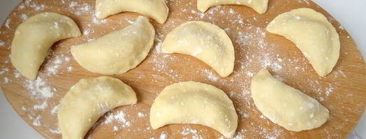 вареники творожные с ванильно-тимьяновым соусом. Шаг 8