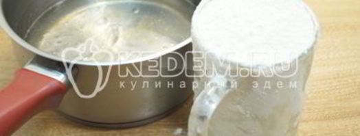 заварное тесто для вареников. Шаг 3