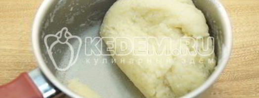 заварное тесто для вареников. Шаг 4
