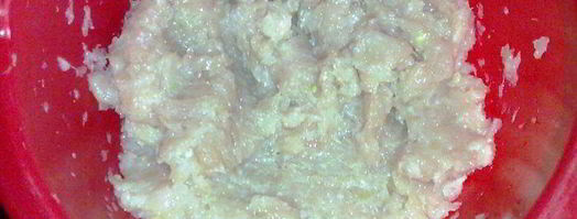 заварные пельмешки с куриным мясом. Шаг 4