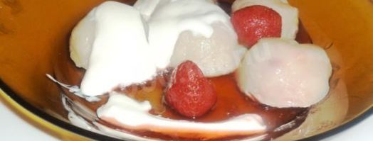 заварные вареники с клубникой на пару. Шаг 9