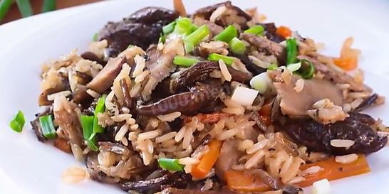 Варенный дикий рис