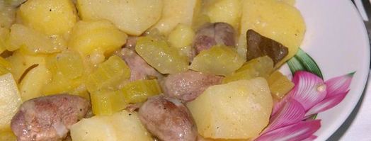 бланкет с куриными сердечками. Шаг 10