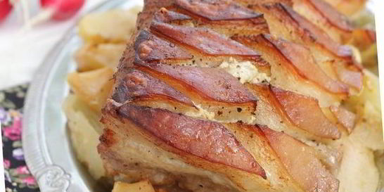 Хрустящее жаркое из свинины