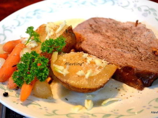 Рецепт свиного жаркого