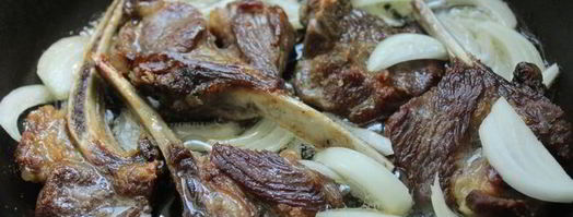 жаркое из баранины с молодой фасолью в тминном соусе. Шаг 5