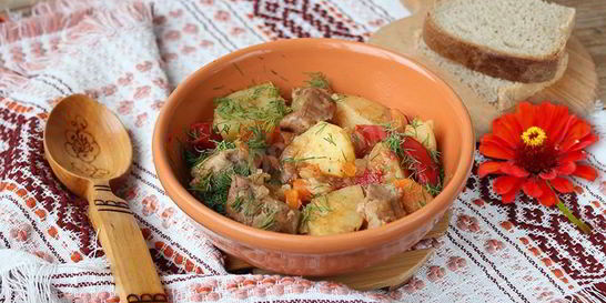 Жаркое из говядины в мультиварке