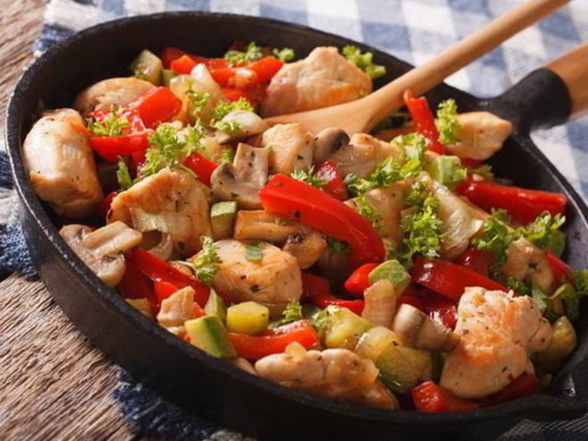 Рецепт жаркого из индейки с овощами