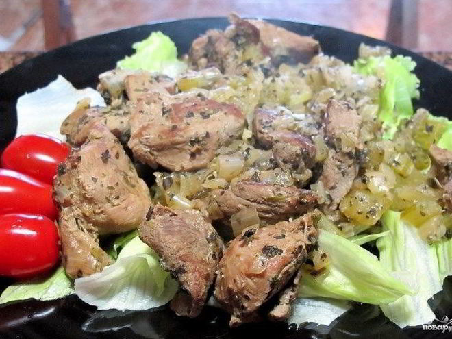 Рецепт жаркого из кабана