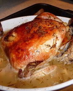 Жаркое из курицы с 40 зубчиками чеснока