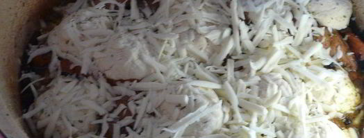 жаркое из курицы с булочками с сыром. Шаг 3