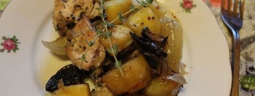 жаркое из курицы с овощами. Шаг 9