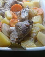 Жаркое из свинины и картофеля