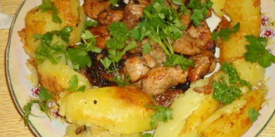 Жаркое из свинины по-венгерски