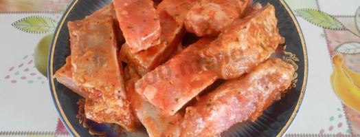 жаркое из свиных ребрышек с картошкой в горшочках. Шаг 3