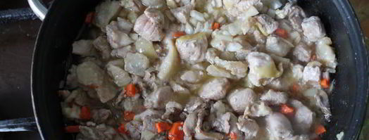 жаркое под соусом бешамель. Шаг 6