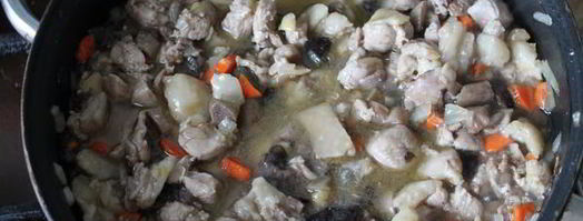 жаркое под соусом бешамель. Шаг 7