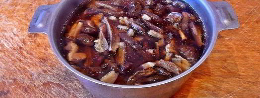 жаркое с грибами и картошкой в горшочках. Шаг 12