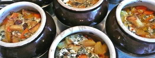 жаркое с грибами и картошкой в горшочках. Шаг 18