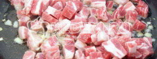 жаркое с грибами и сметаной. Шаг 5