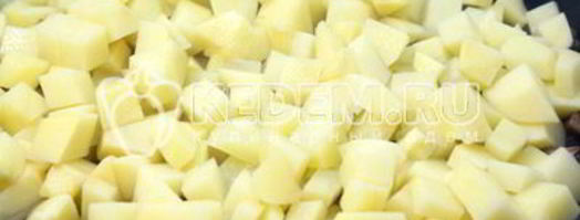 жаркое с грибами и сметаной. Шаг 7