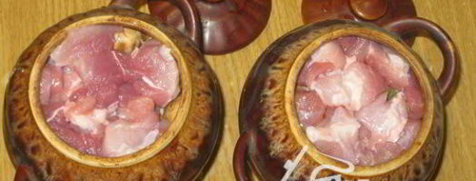 жаркое с грибами в горшочках. Шаг 6