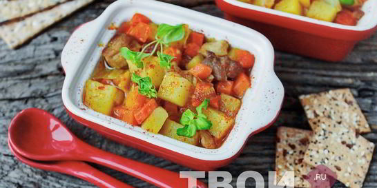Жаркое с картошкой