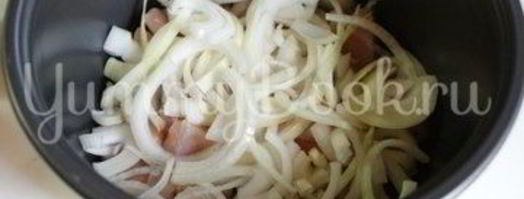 жаркое с курицей в мультиварке. Шаг 3