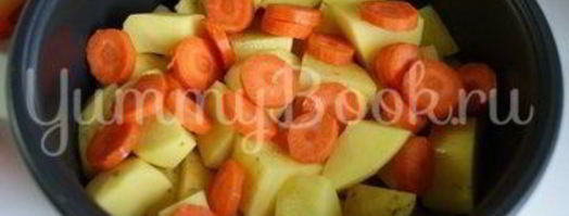 жаркое с курицей в мультиварке. Шаг 5