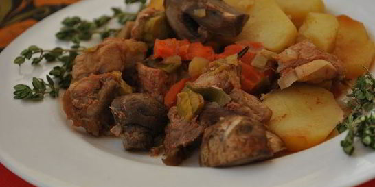 Жаркое с мясом и картофелем По-новому